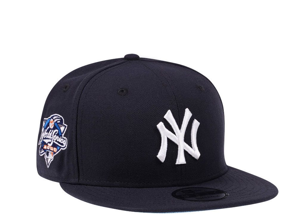 New Era New York Yankees World Series 2000 Glacier Blue Edition 9Fifty Snapback Hat