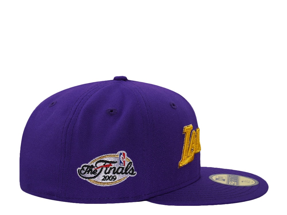 New Era Los Angeles Lakers Finals 2009 Purple Prime Edition 59Fifty Fitted Cap