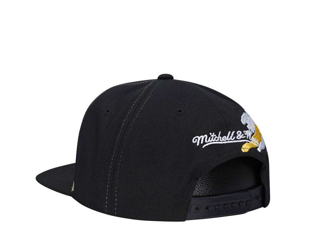Mitchell & Ness Pittsburgh Penguins Vintage Paintbrush Snapback Hat
