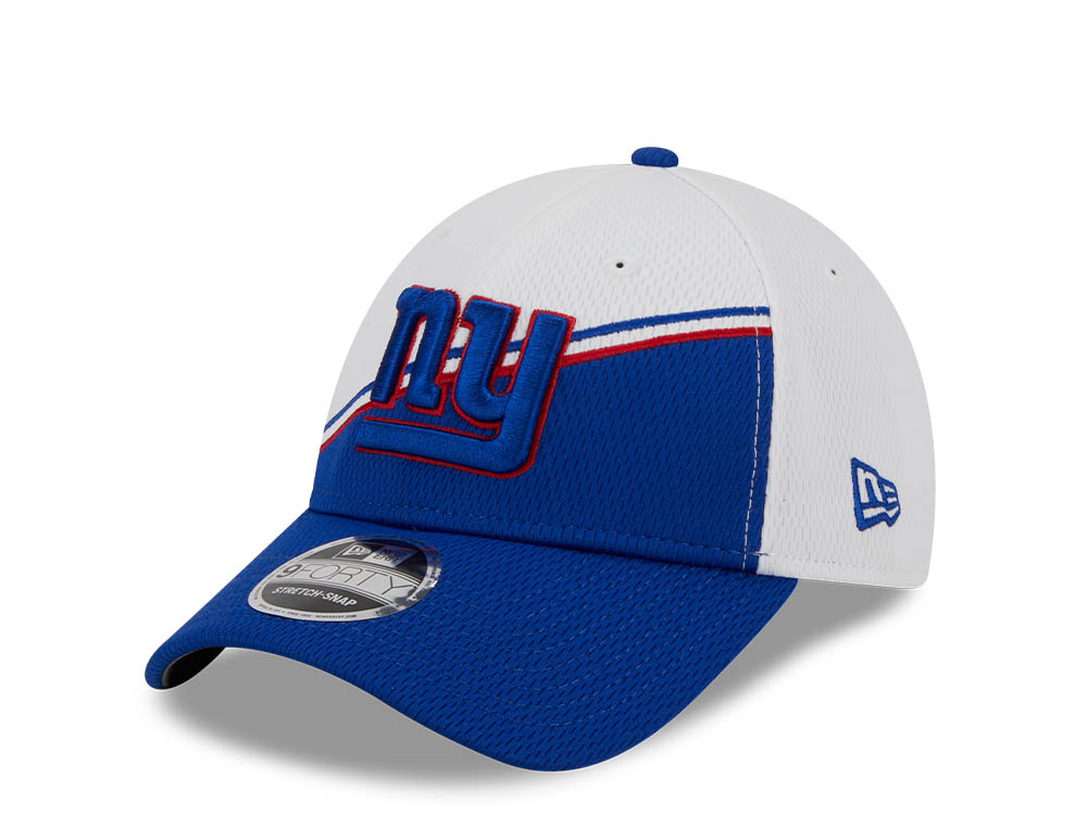 New Era New York Giants NFL Sideline 2023 Blue White  9Forty Snapback Hat