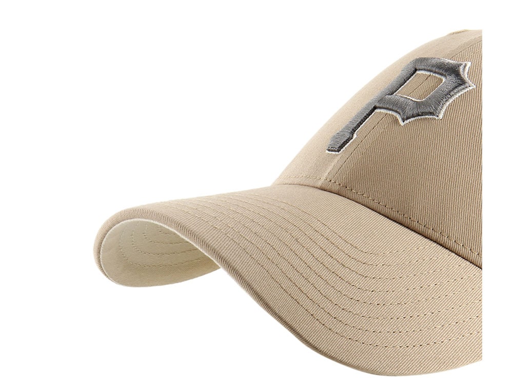 47Brand Pittsburgh Pirates Khaki Branson Edition Trucker MVP Snapback Cap