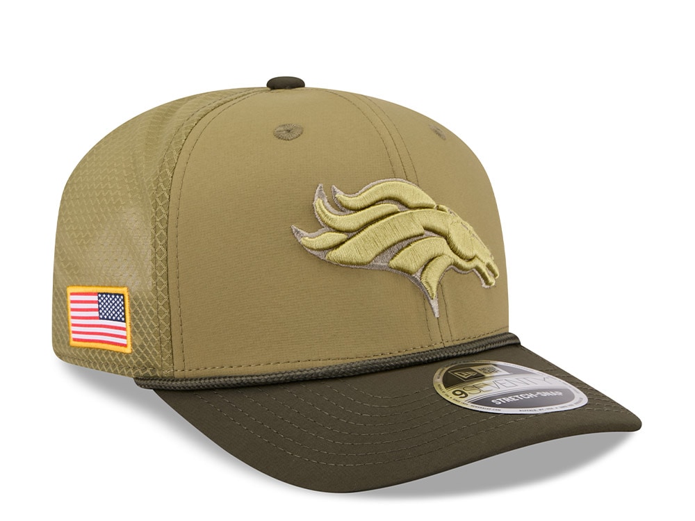 New Era Denver Broncos Salute To Service 2025 9Seventy Snapback Cap