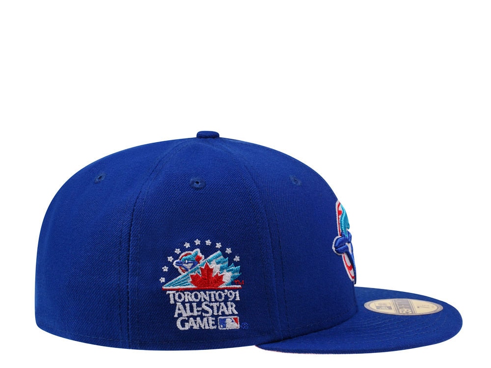 New Era Toronto Blue Jays All Star Game 1991 Pink Edition 59Fifty Fitted Hat