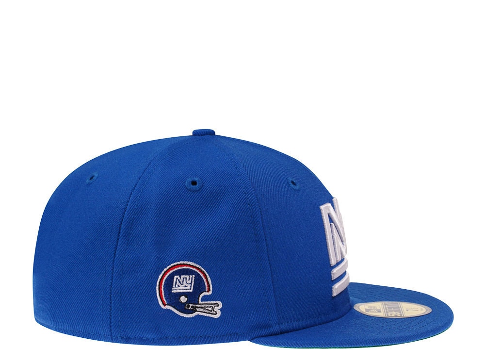 New Era New York Giants Throwback Blue Edition 59Fifty Fitted Hat