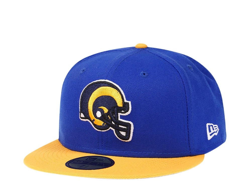 New Era Los Angeles Rams Two Tone Throwback Edition 59Fifty Fitted Hat
