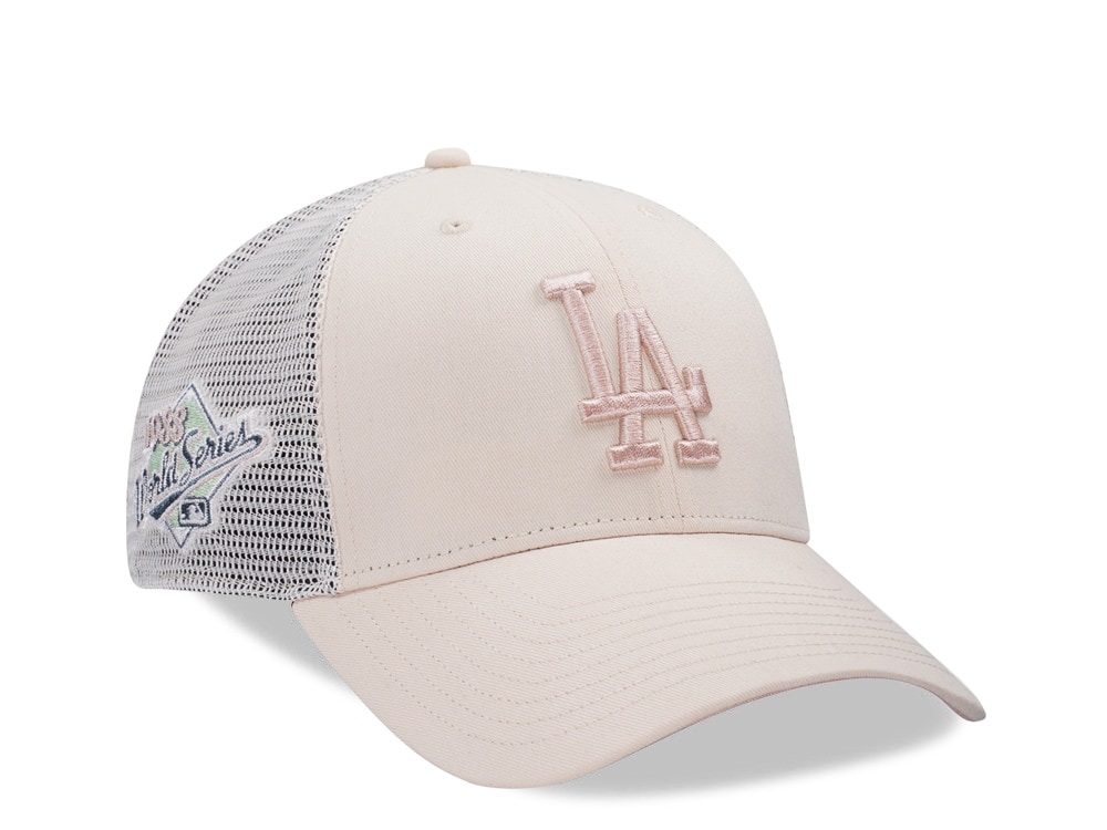 47Brand Los Angeles Dodgers 1988 World Series Cream MVP Trucker Snapback Hat