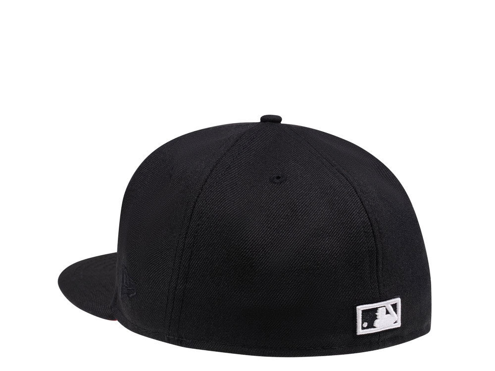 New Era New York Mets Subway Series Black and Red Edition 59Fifty Fitted Hat