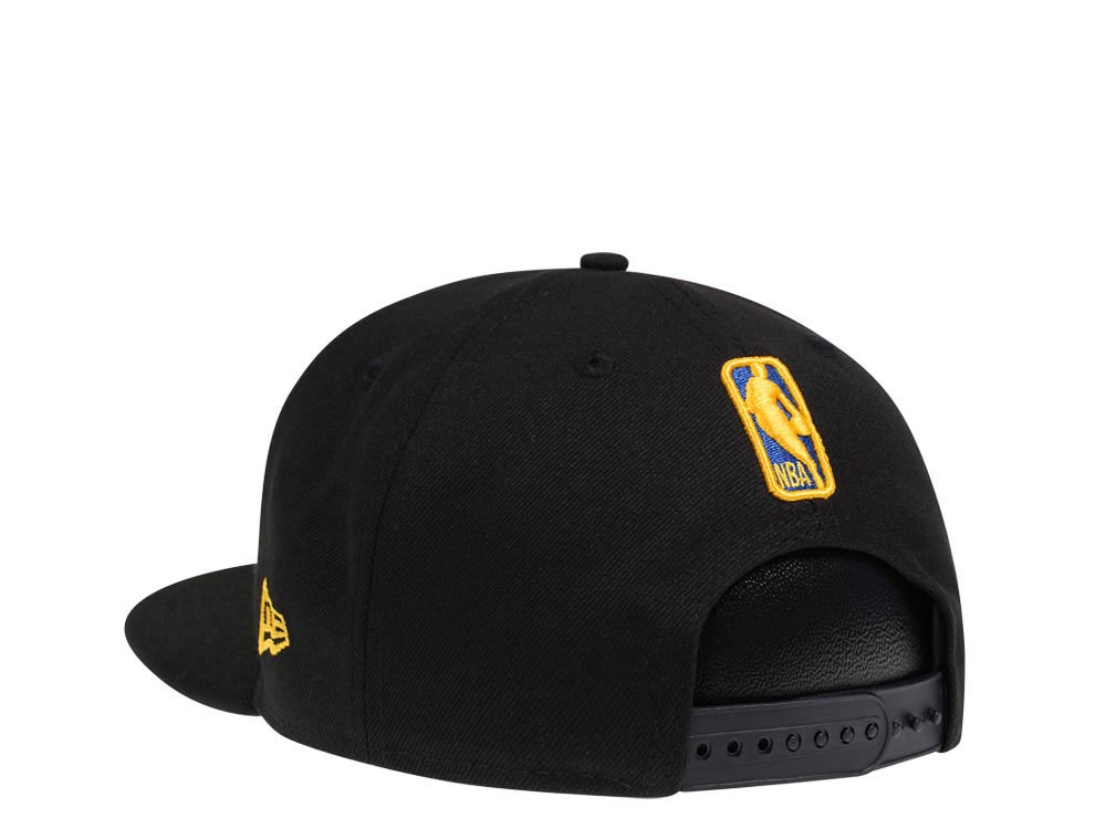 New Era Golden State Warriors Original Fit Black 9Fifty Snapback Hat