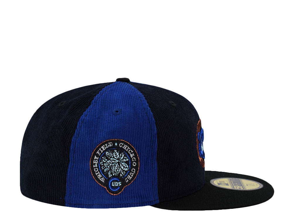 New Era Chicago Cubs Wrigley Field Corduroy Pinwheel Edition 59Fifty Fitted Cap