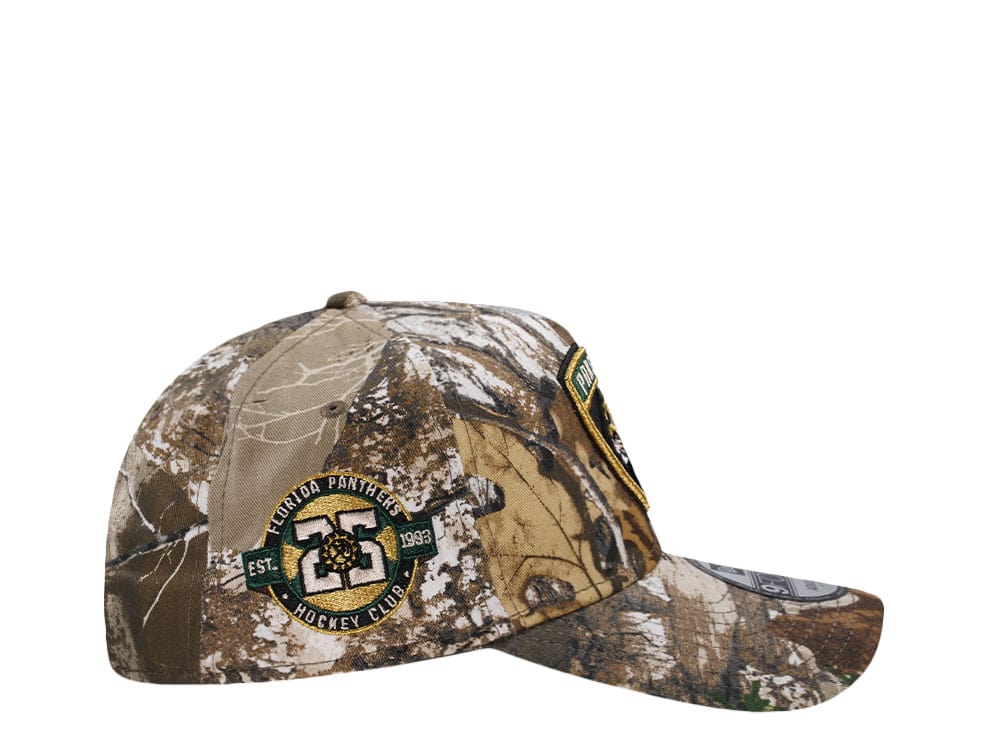 New Era Florida Panthers 25th Anniversary Realtree Prime Edition 9Forty A Frame Snapback Cap