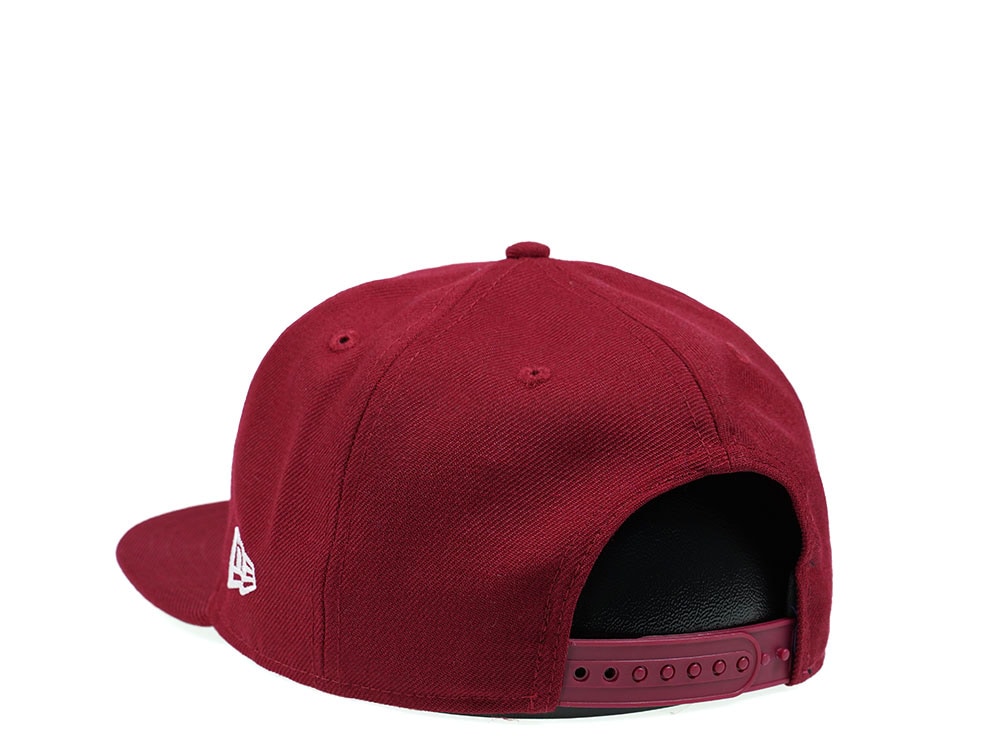 New Era Los Angeles Dodgers Skull Edition Red 9Fifty Snapback Hat