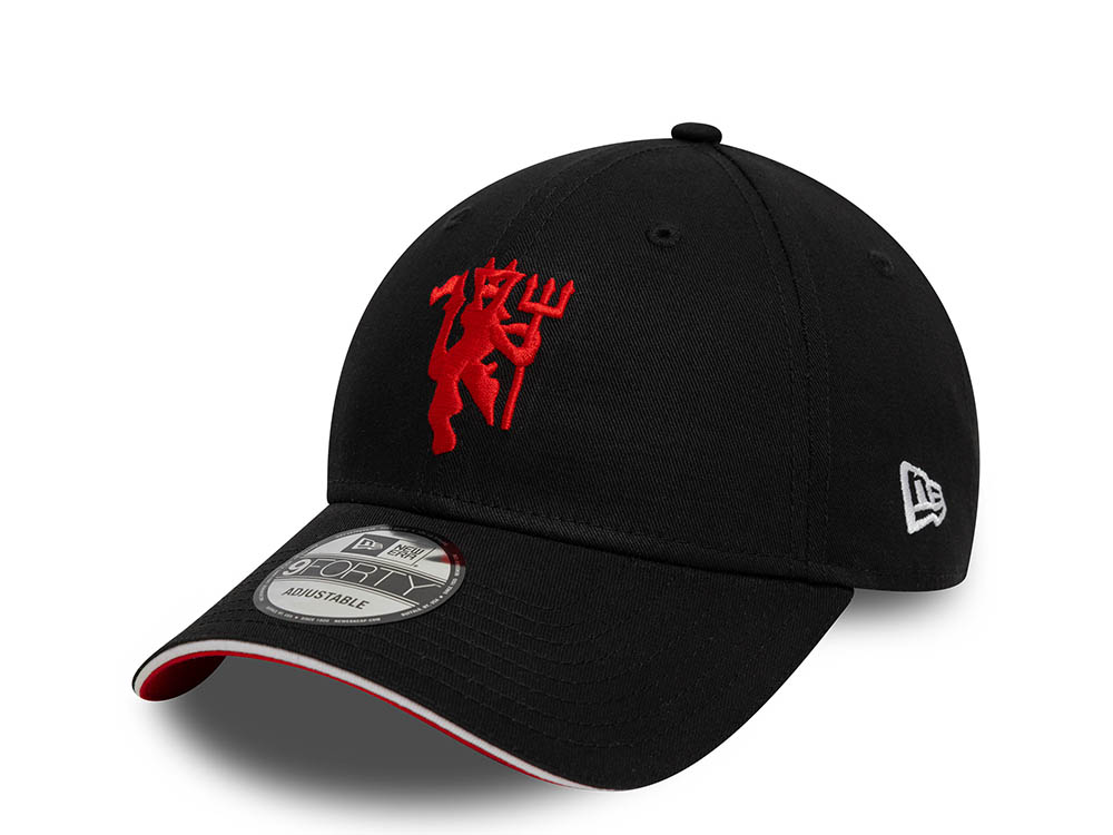 New Era Manchester United Black Devil 9Forty Strapback Hat