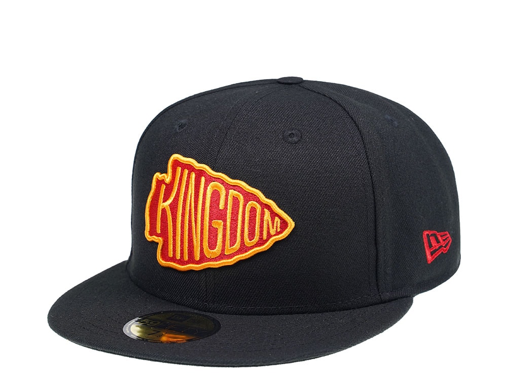 NEW ERA KANSAS CITY CHIEFS KINGDOM EDITION 59FIFTY FITTED CAP