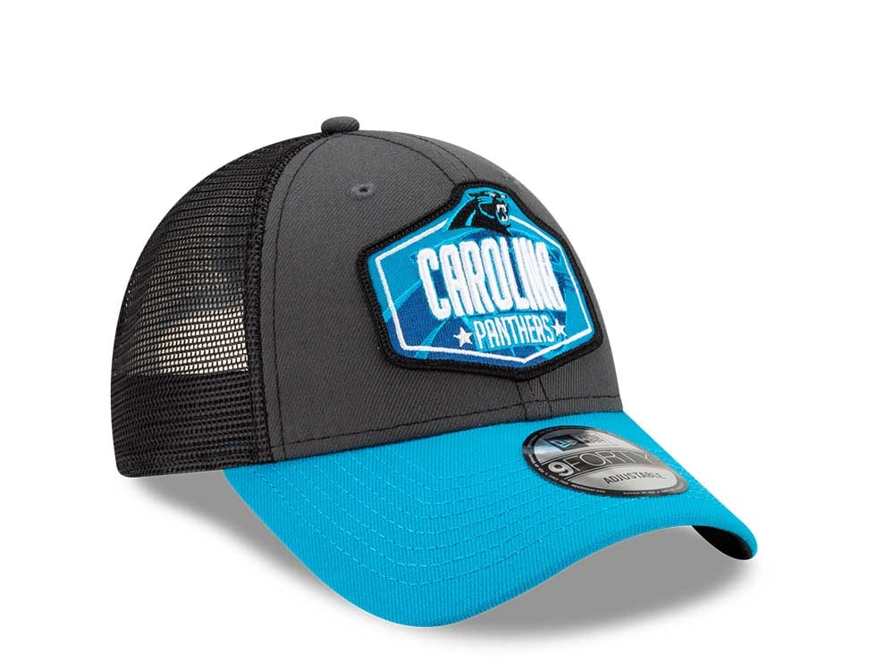 New Era Carolina Panthers NFL Draft 21 9Forty Snapback Hat