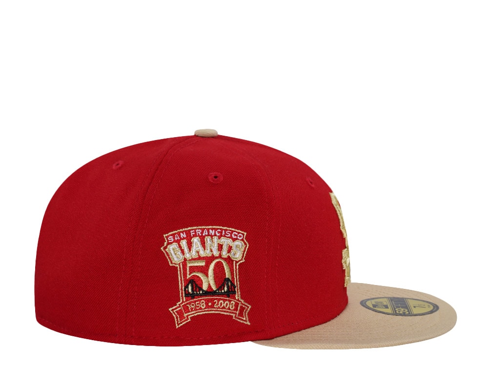 New Era San Francisco Giants 50th Anniversary Two Tone Edition  59Fifty Fitted Hat