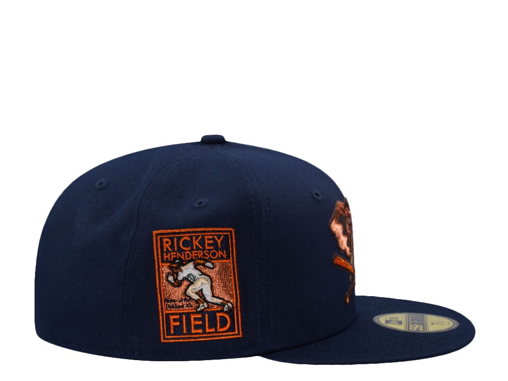 New Era Oakland Athletics Rickey Henderson Filed Copper Prime Edition 59Fifty Fitted Cap