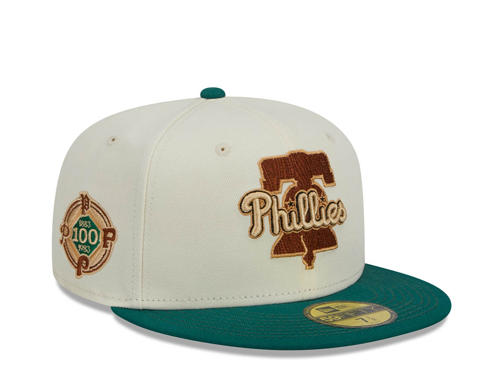 New Era Philadelphia Phillies 100th Anniversary Camp Two Tone Edition 59Fifty Fitted Hat