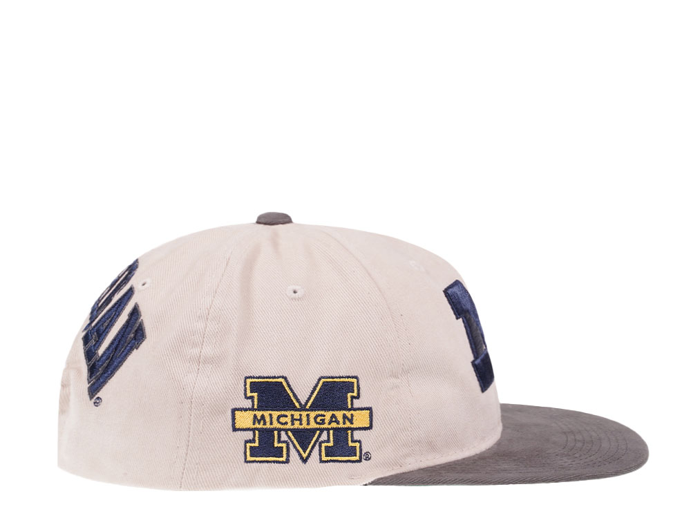 Mitchell & Ness Michigan Wolverines Deadstock Throwback Snapback Hat