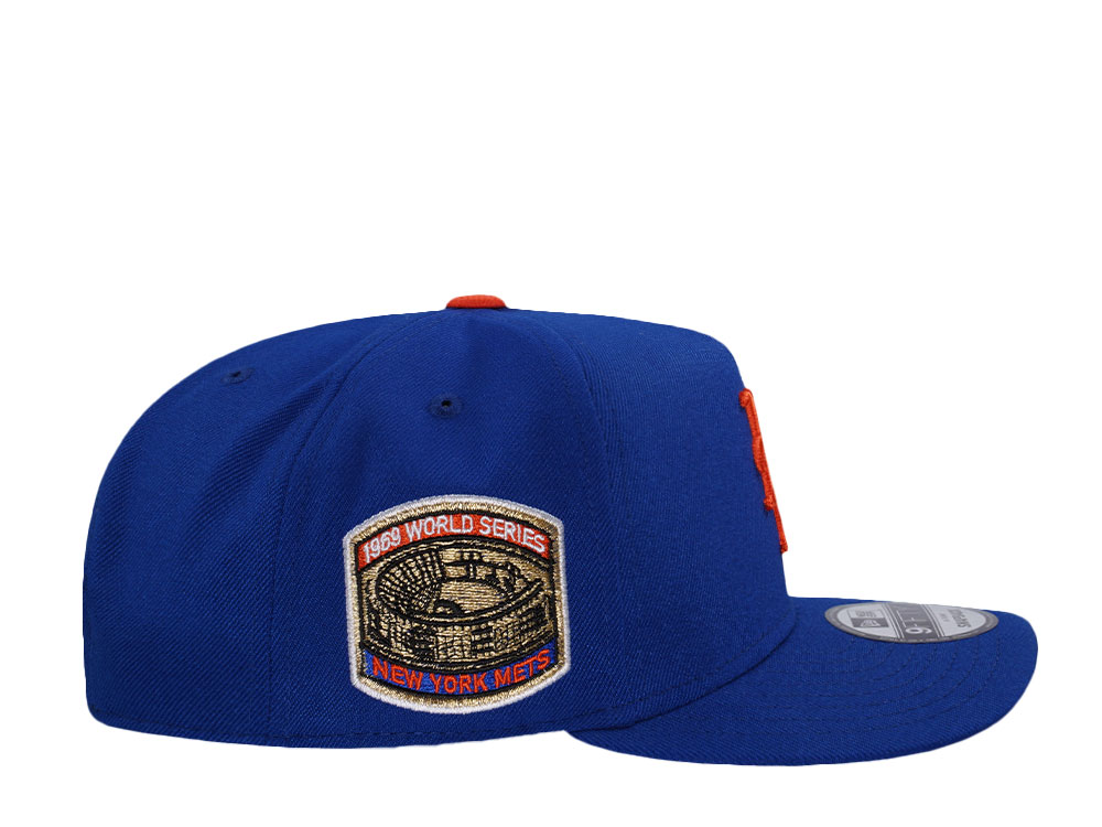 New Era New York Mets World Series 1969 Blue Prime Edition 9Fifty A Frame Snapback Cap