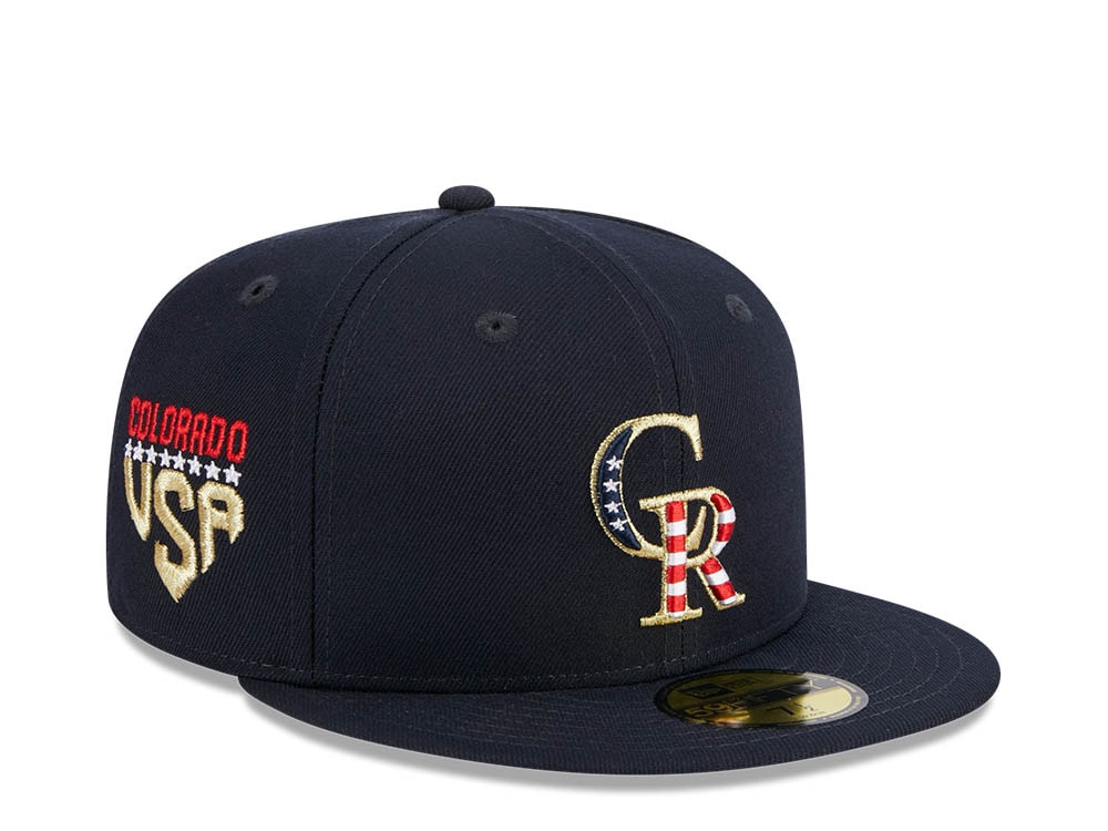 New Era Colorado Rockies 4th of July 23 59Fifty Fitted Hat