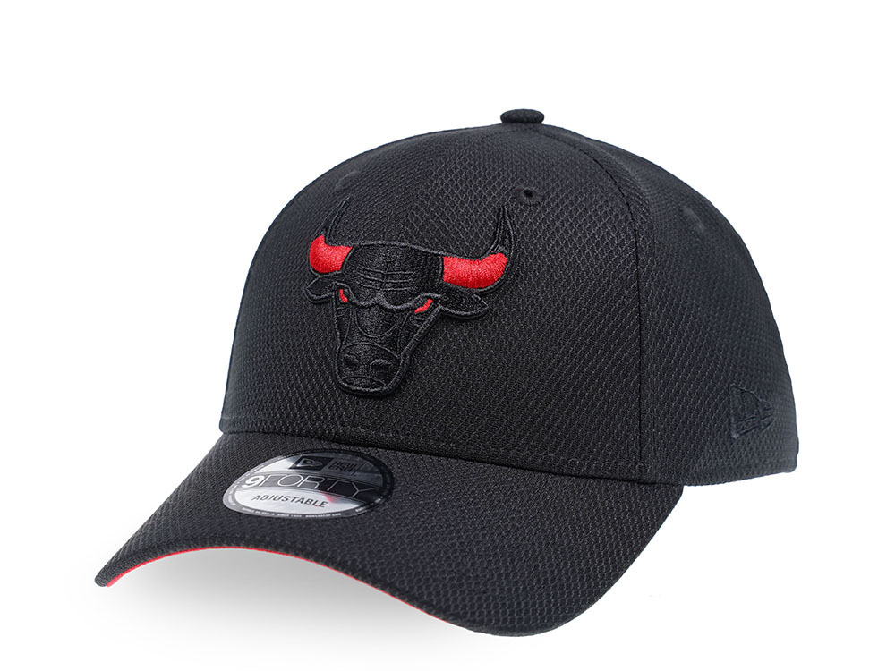 New Era Chicago Bulls Red Details 9Forty Snapback Hat