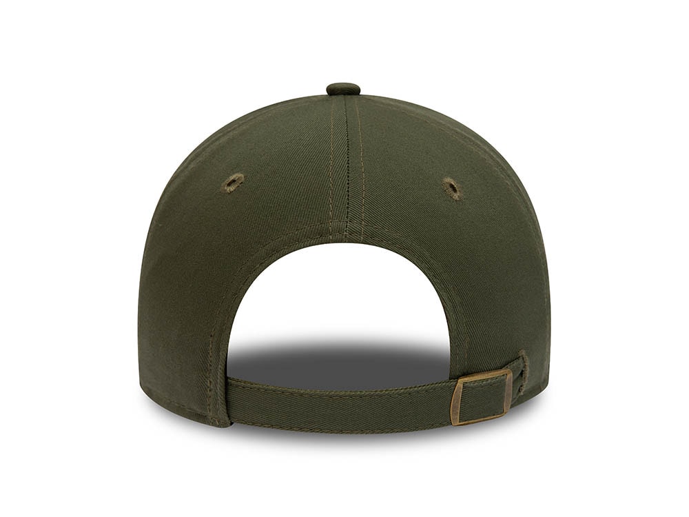 New Era Los Angeles Dodgers League Essential Olive 9Twenty Strapback Hat