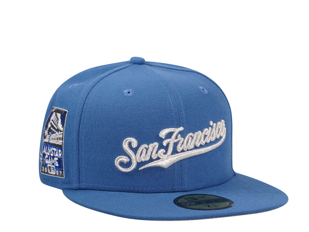 New Era San Francisco Giants All Star Game 2007 Sillver Indigo Edition 59Fifty Fitted Hat