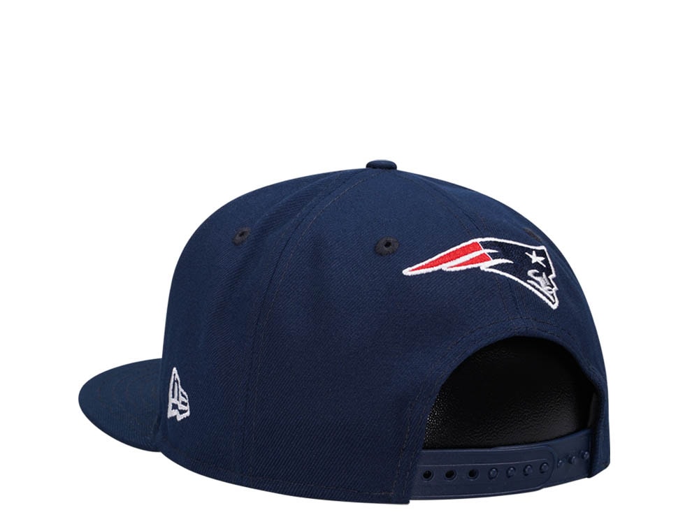 New Era New England Patriots Navy Initials Edition 9Fifty Snapback Hat