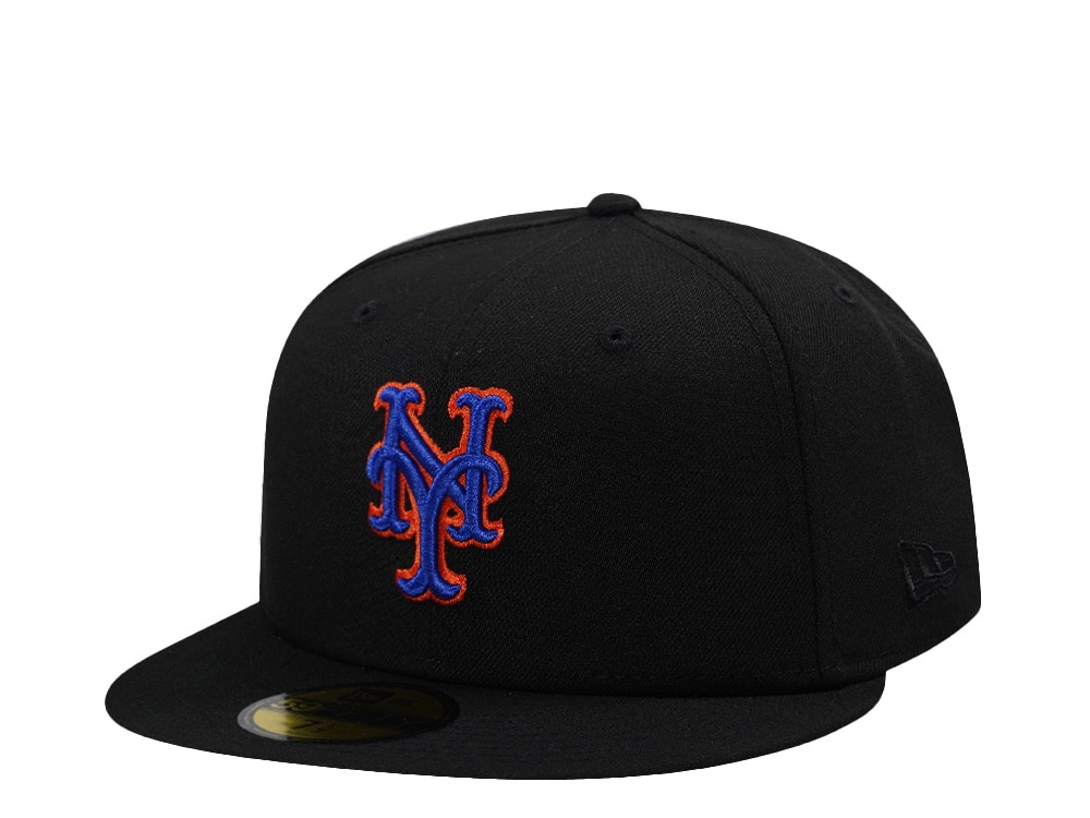 New Era New York Mets Black Wool Edition 59Fifty Fitted Cap
