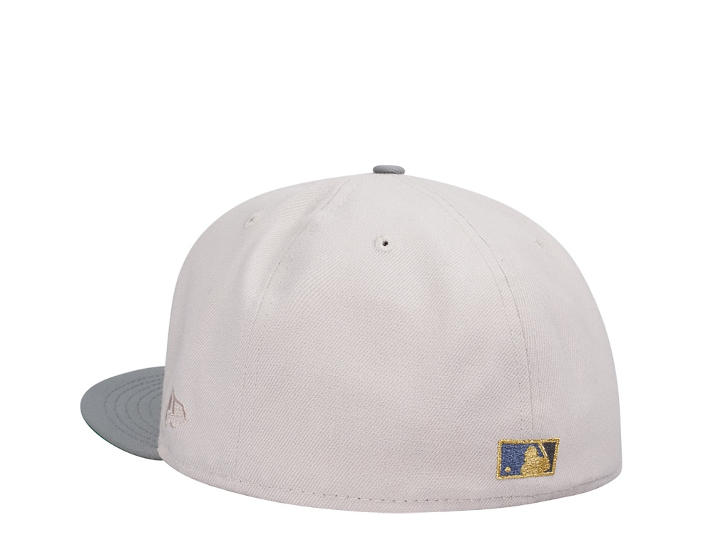 New Era San Francisco Giants 3-Time World Series Champions Stone Gold Two Tone Edition 59Fifty Fitted Hat