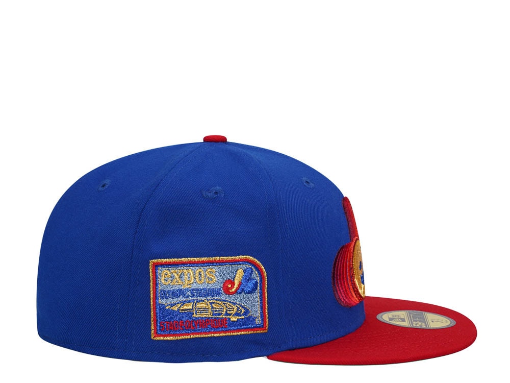 New Era Montreal Expos Olympic Stadium Faded Gold Two Tone Edition 59Fifty Fitted Hat