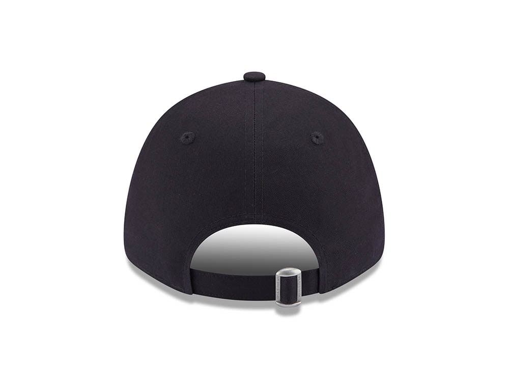 New Era Boston Red Sox Navy Throwback 9Forty Strapback Hat