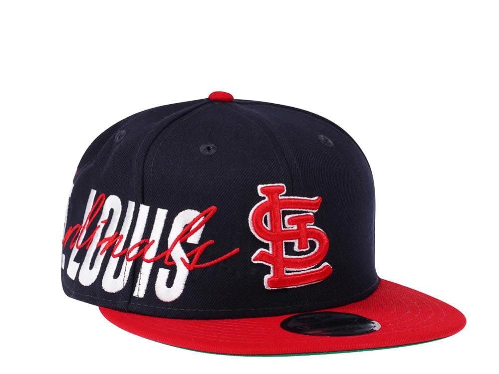 New Era St. Louis Cardinals Navy Sidefront Edition 9Fifty Snapback Hat