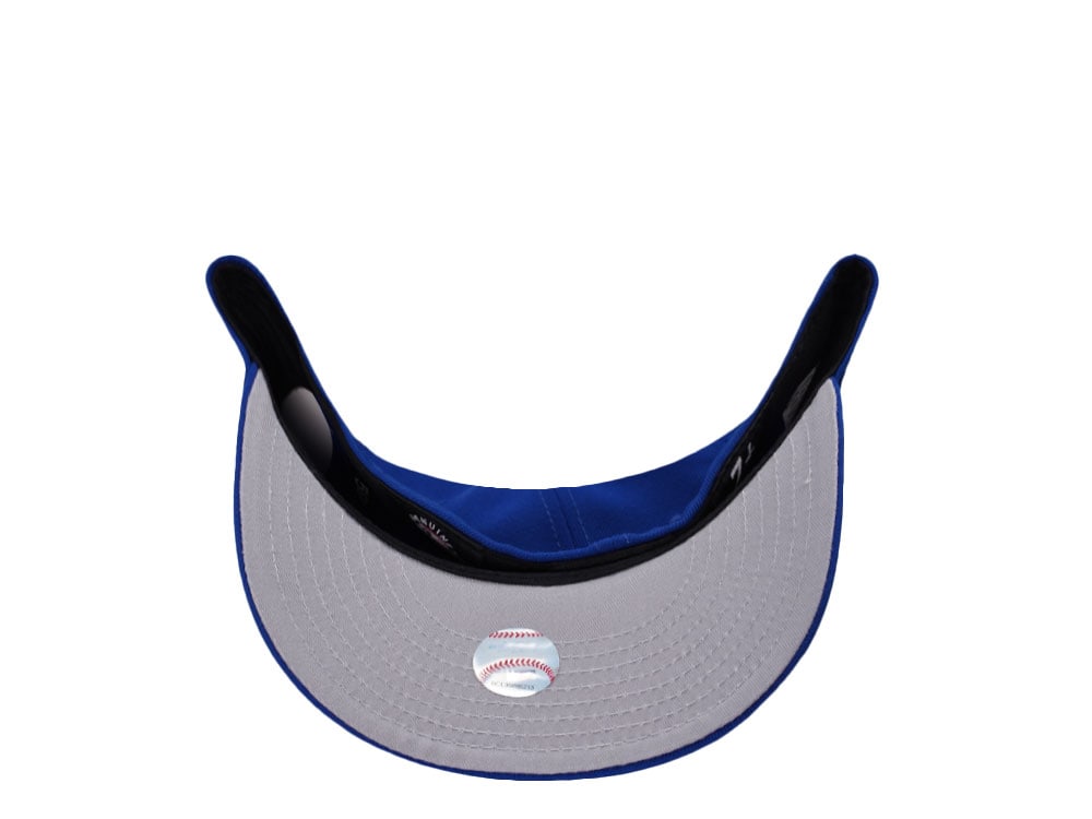 New Era Los Angeles Dodgers World Series 2024 Blue Prime Edition 59Fifty Pre Curved Fitted Cap