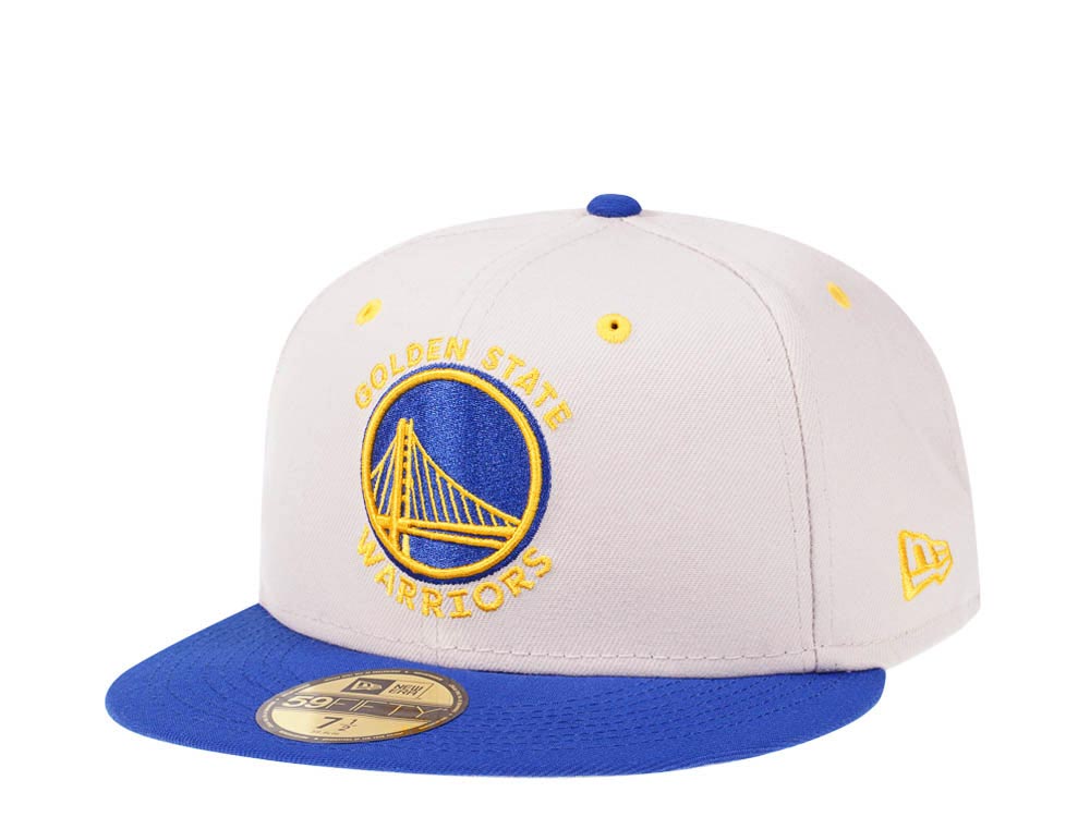 New Era Golden State Warriors Stone Two Tone Edition 59Fifty Fitted Hat