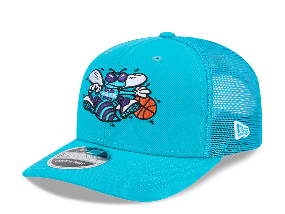 New Era Charlotte Hornets HWC Edition 9Seventy Trucker Snapback Cap