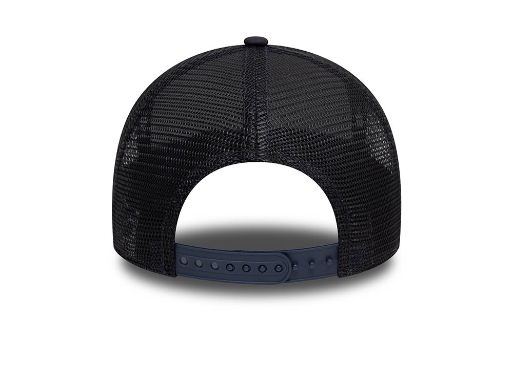 New Era Hawaii License Plate Navy 9Forty A Frame Trucker Snapback Hat