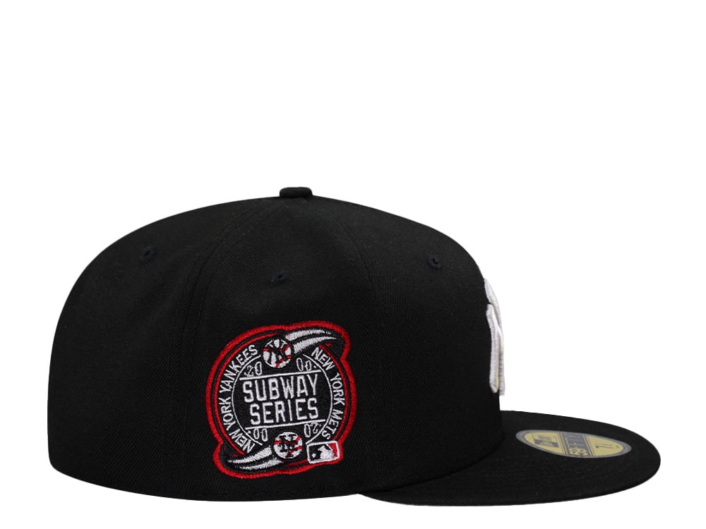 New Era New York Yankees Subway Series 2000 Black and Red Edition 59Fifty Fitted Hat