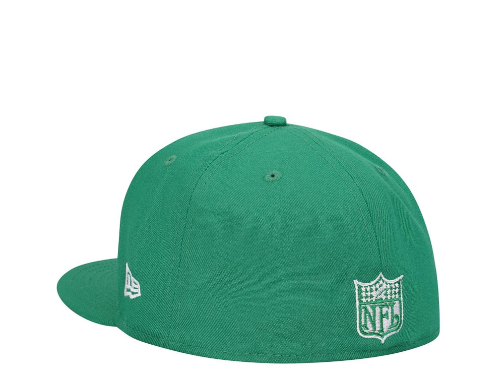 New Era Philadelphia Eagles Green Script Edition 59Fifty Fitted Hat