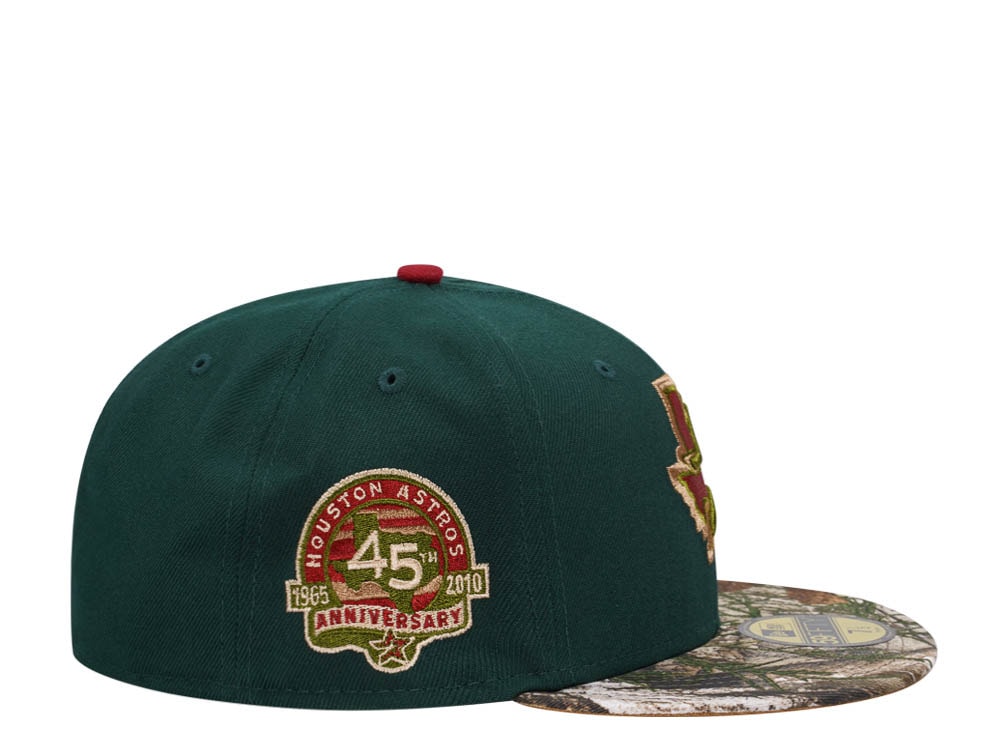 New Era Houston Astros 45th Anniversary Real Tree Two Tone Edition 59Fifty Fitted Hat