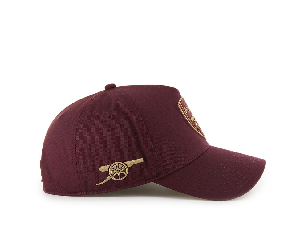 47 Brand Arsenal FC Sure Shot Dark Maroon MVP Snapback Cap