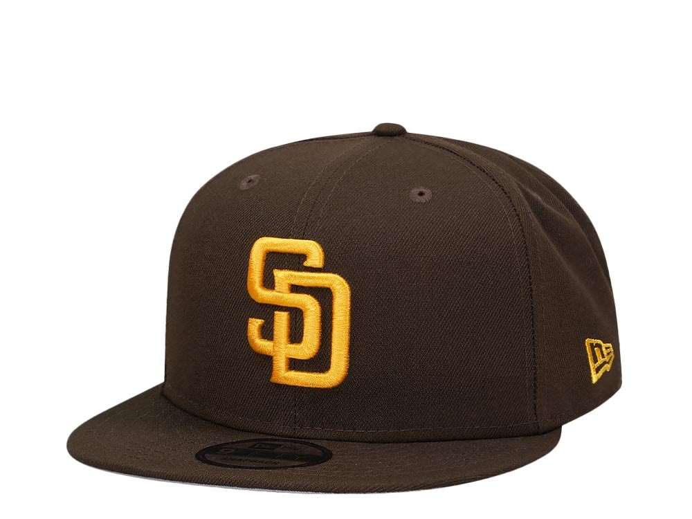 New Era San Diego Padres Walnut Classic Edition 9Fifty Snapback Hat
