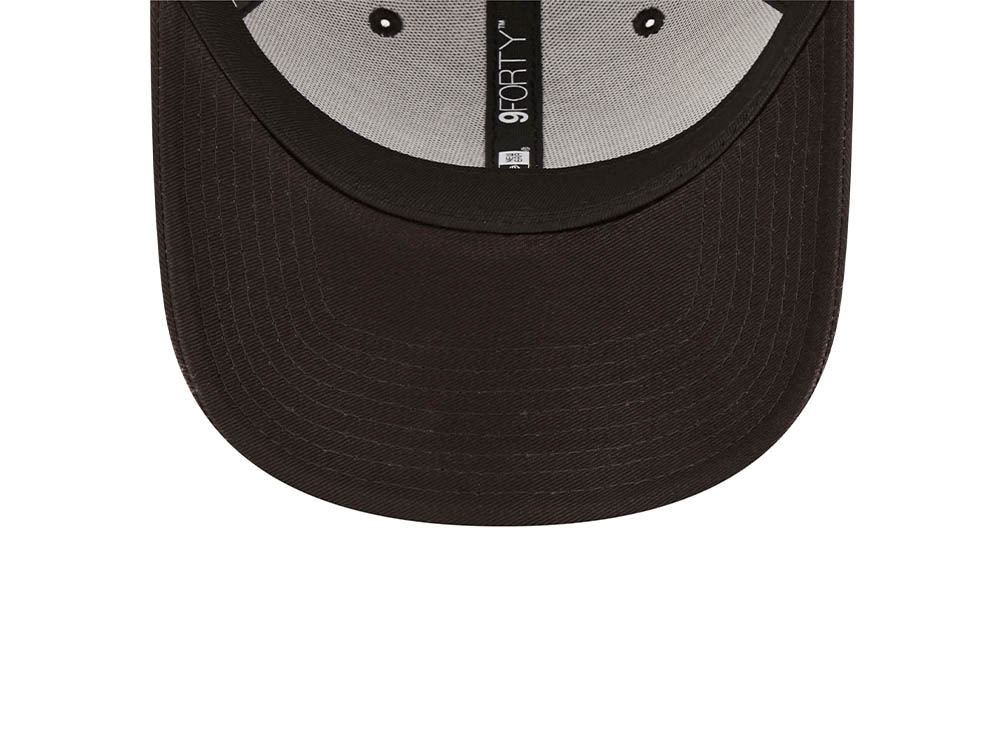 New Era Los Angeles Dodgers League Essential Black 9Forty Strapback Hat