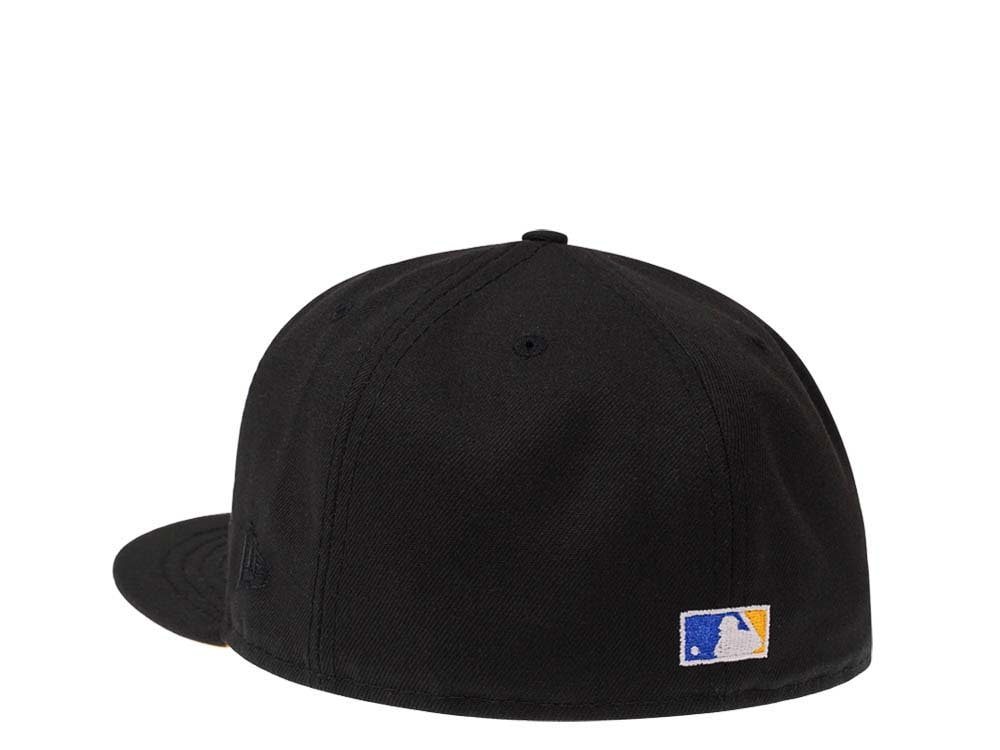 New Era Seattle Mariners 40th Anniversary Black Yellow Edition 59Fifty Fitted Hat