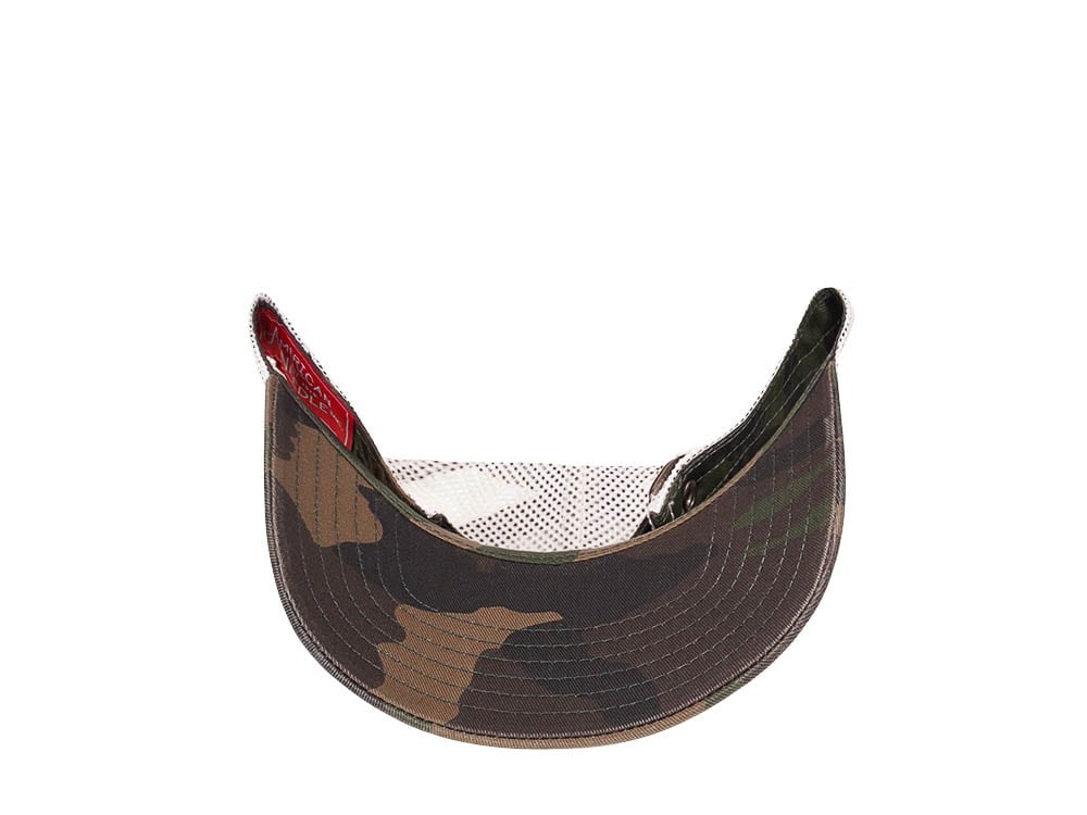 American Needle California Republic Camouflage Trucker Strapback Hat