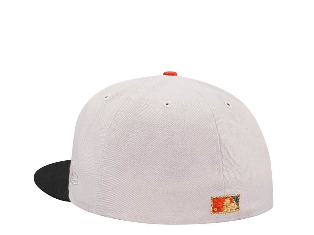 New Era San Francisco Giants All Star Game 2007 Stone Throwback Two Tone Edition 59Fifty Fitted Hat