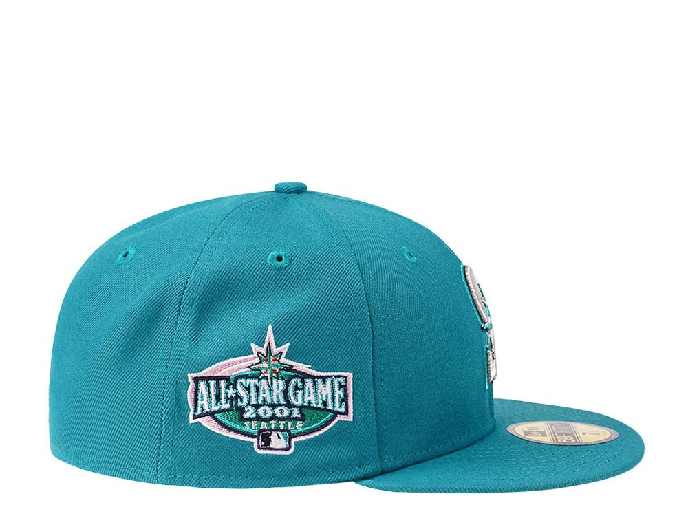 New Era Seattle Mariners All Star Game 2001 Pink Edition 59Fifty Fitted Hat