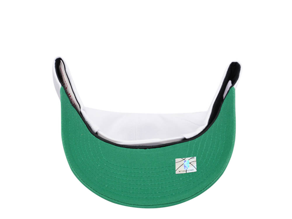 Mitchell & Ness Utah Jazz Team Two Tone 2.0 Pro White Snapback Hat