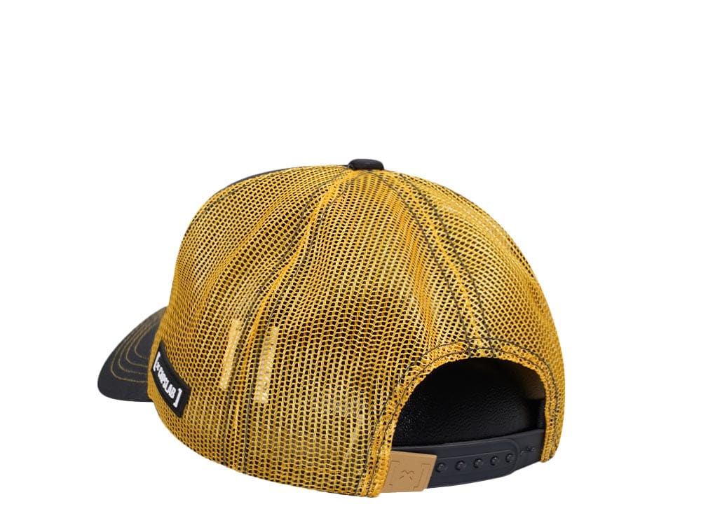 Capslab Dragon Ball Super Golden Frieza Grey/Yellow Trucker Snapback Hat