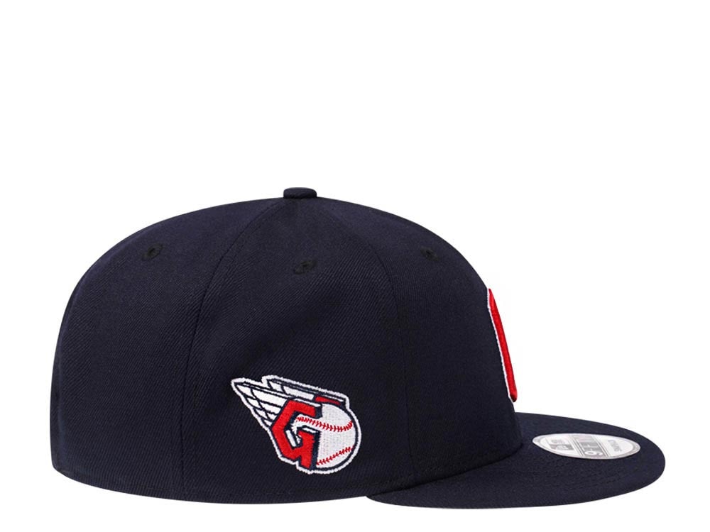 New Era Cleveland Guardians Navy Classic Edition 9Fifty Snapback Hat